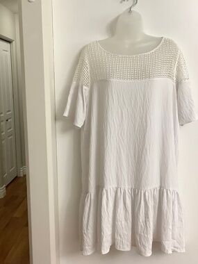 Emma Knudsen Sweet frill dress Large 39/50 bust